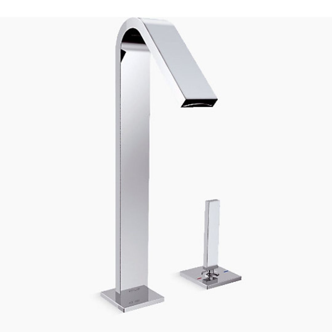 Kohler Table Mounted Regular Basin Mixer Loure K-14660IN-4-CP - Chrome