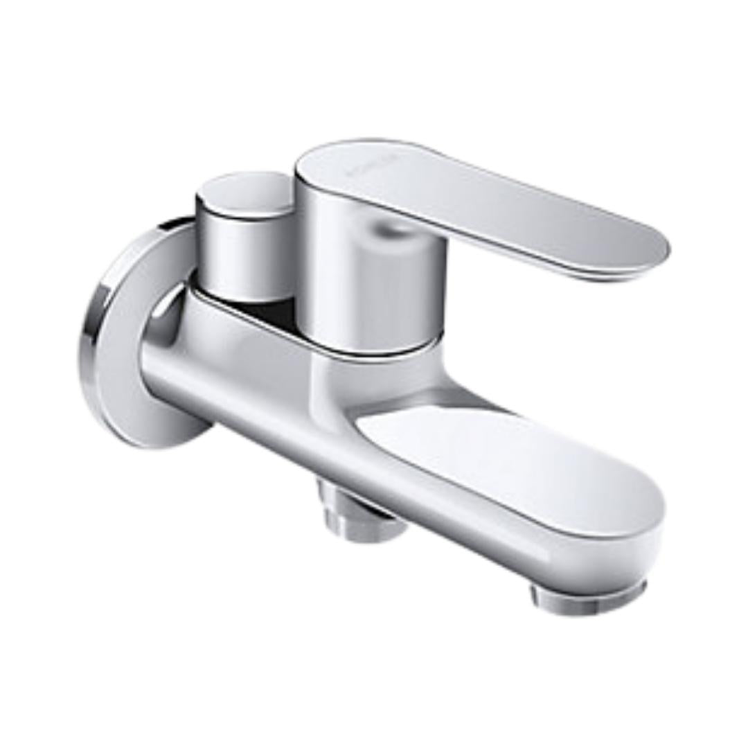 Kohler WC Area 2 Way Bib Cock July 16094IN 4 CP Chrome On Decure in kohler-wc-area-2-way-bib-cock-july-16094in-4-cp-chrome-on-decure-in