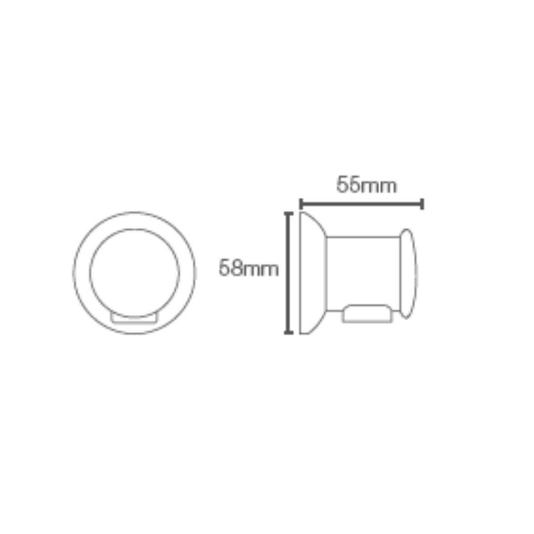 Kohler Shower Fitting Wall Outlet 16381IN-AF - French Gold