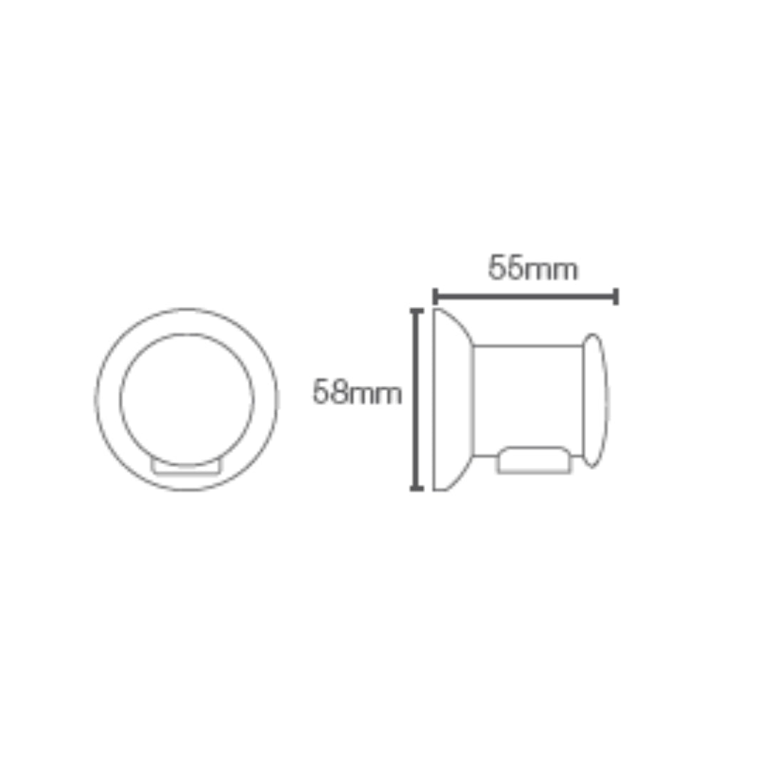 Kohler Shower Fitting Wall Outlet 16381IN-RGD - Rose Gold