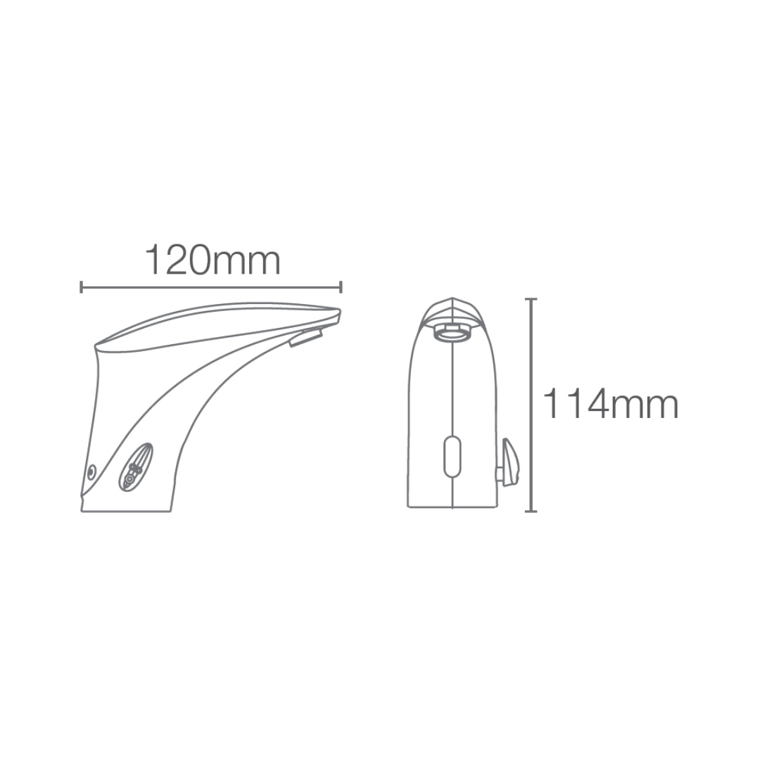 Kohler Table Mounted Regular Sensor Basin Tap Touchless Lavatory K-18055IN-CP - Chrome