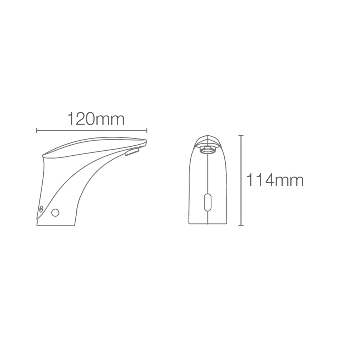 Kohler Table Mounted Regular Sensor Basin Mixer Touchless Lavatory K-18057IN-ND-CP - Chrome