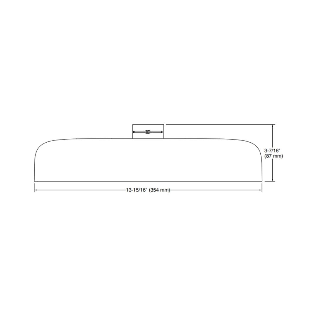 Kohler Multi Flow Overhead Shower Statement 26296IN-CP - Chrome