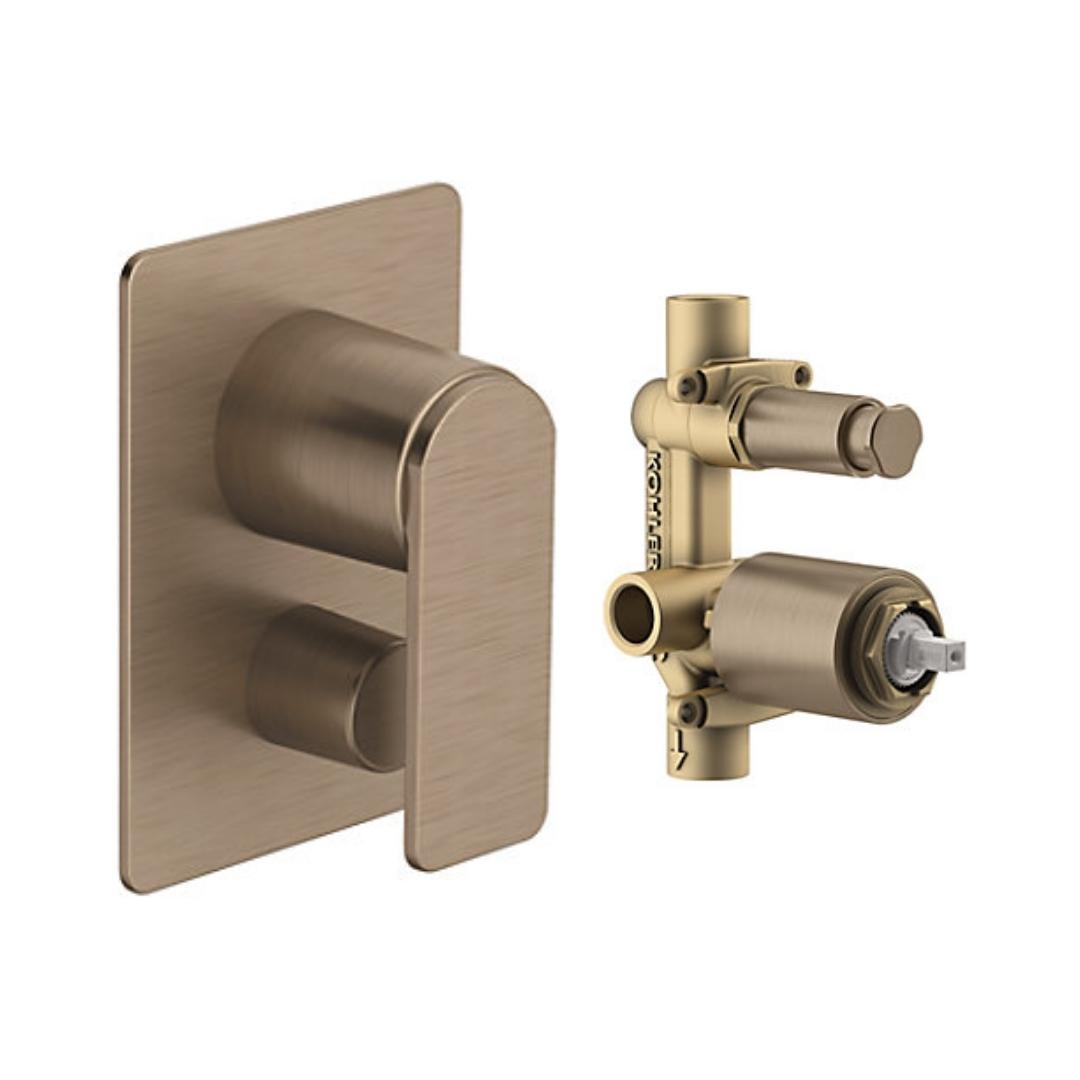 Kohler 2 Way Diverter Parallel 32019IN-4-BV - Brushed Bronze Finish