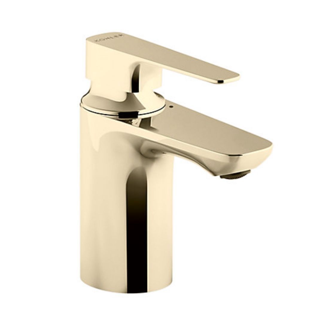 Kohler Table Mounted Regular Basin Mixer Aleo Plus K-72312IN-4ND-AF - French Gold