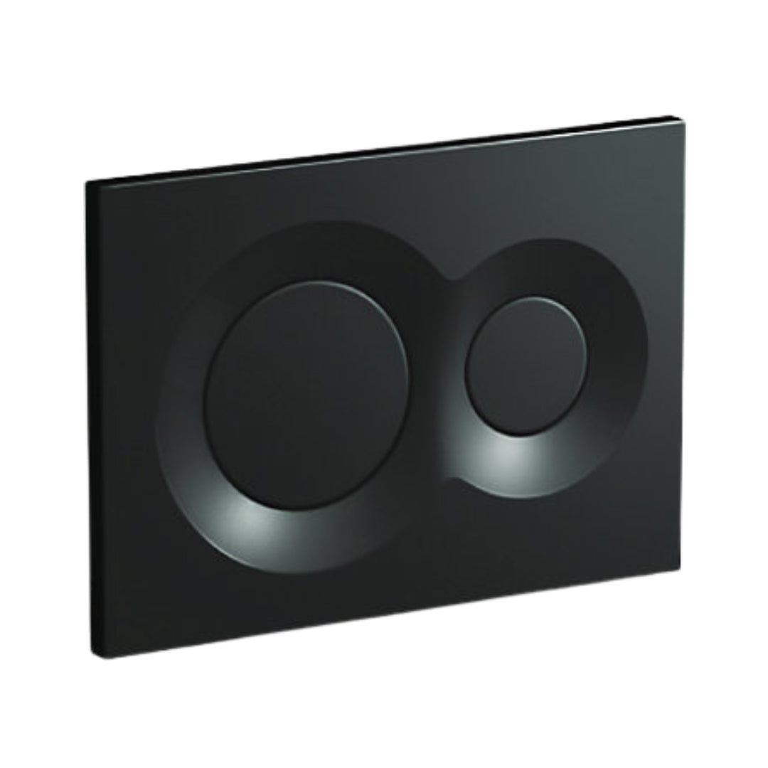 Kohler Flush Plate Lynk 75890IN-P-7 - Glossy Black on Decure.in
