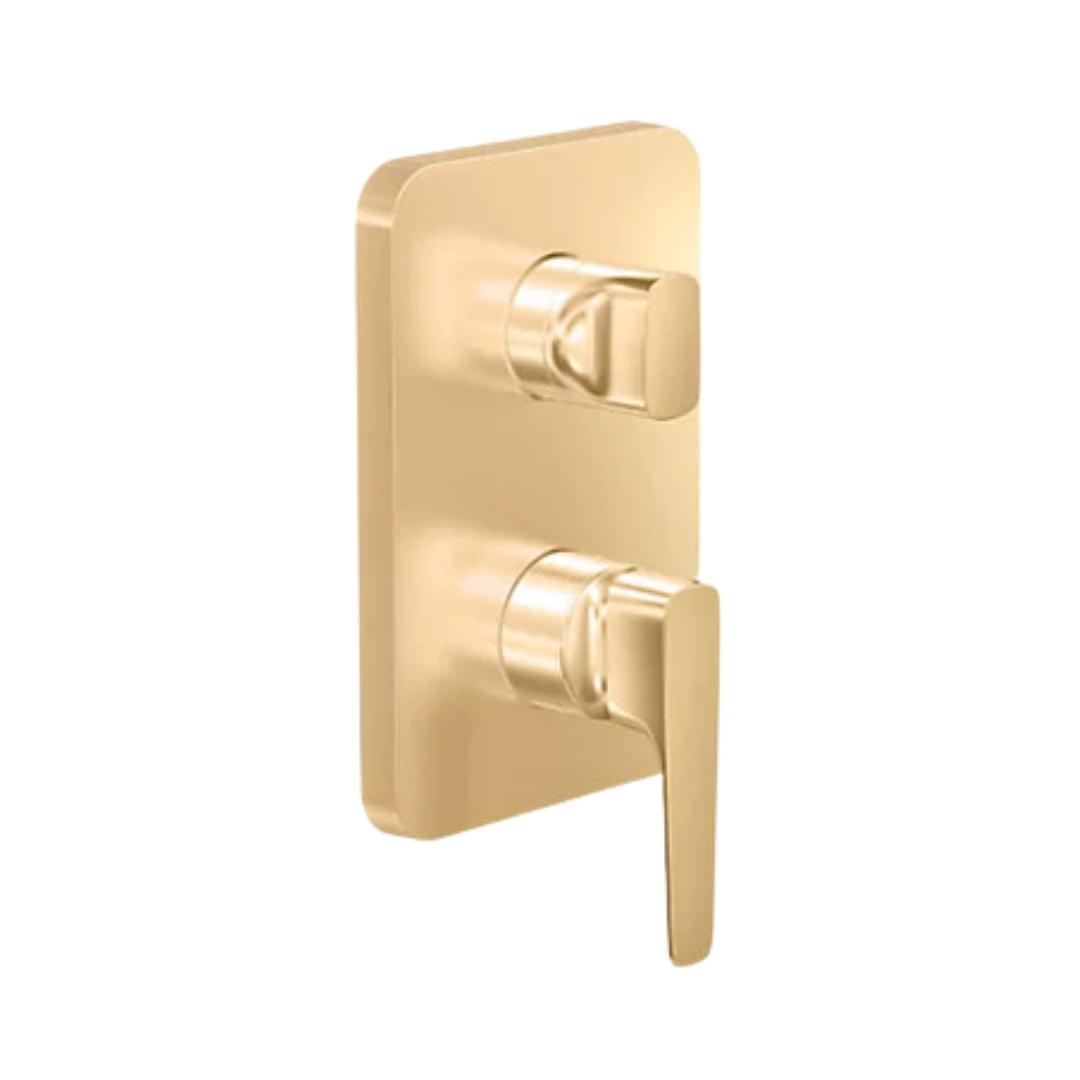 Kohler 3 Way Diverter Aleo Plus 77311IN-4FP-AF - French Gold Finish