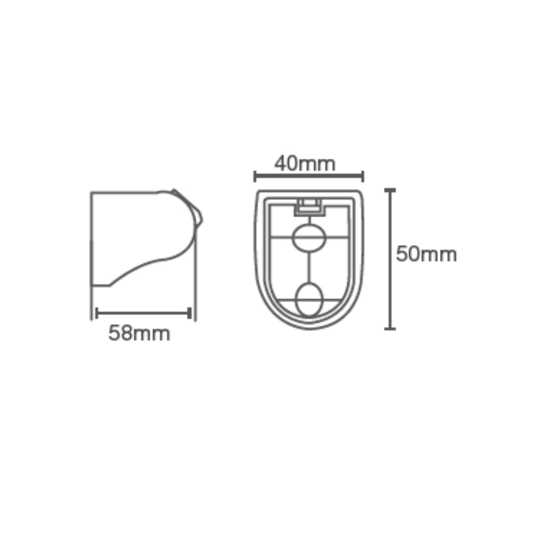 Kohler Shower Fitting Wall Bracket 9040T-RGD - Rose Gold
