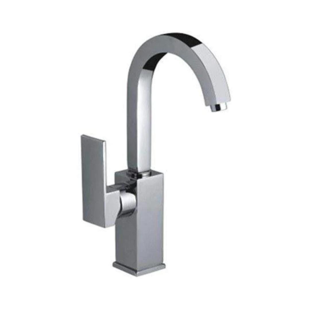 Jaquar Table Mounted Regular Kitchen Sink Mixer Kubix-F KUB-35179FB with Swinging Spout in Chrome Finish