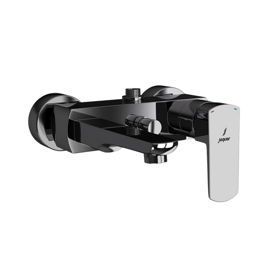 Jaquar 2 Way Wall Mixer Kubix Prime KUP-BCH-35115PM Normal Flow - Black Chrome Finish