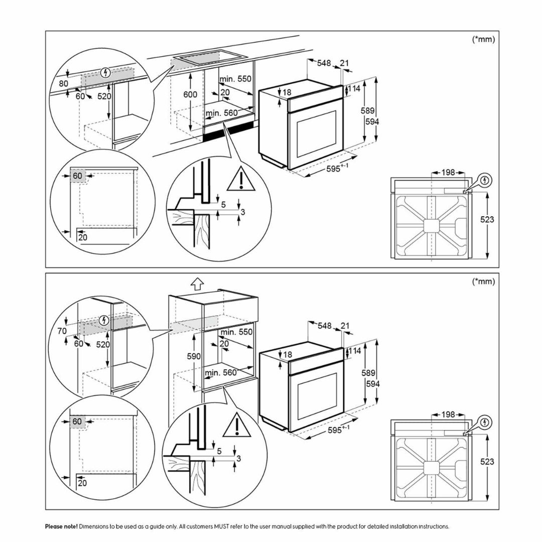 Electrolux Built-In Combo Oven KVLBE00X
