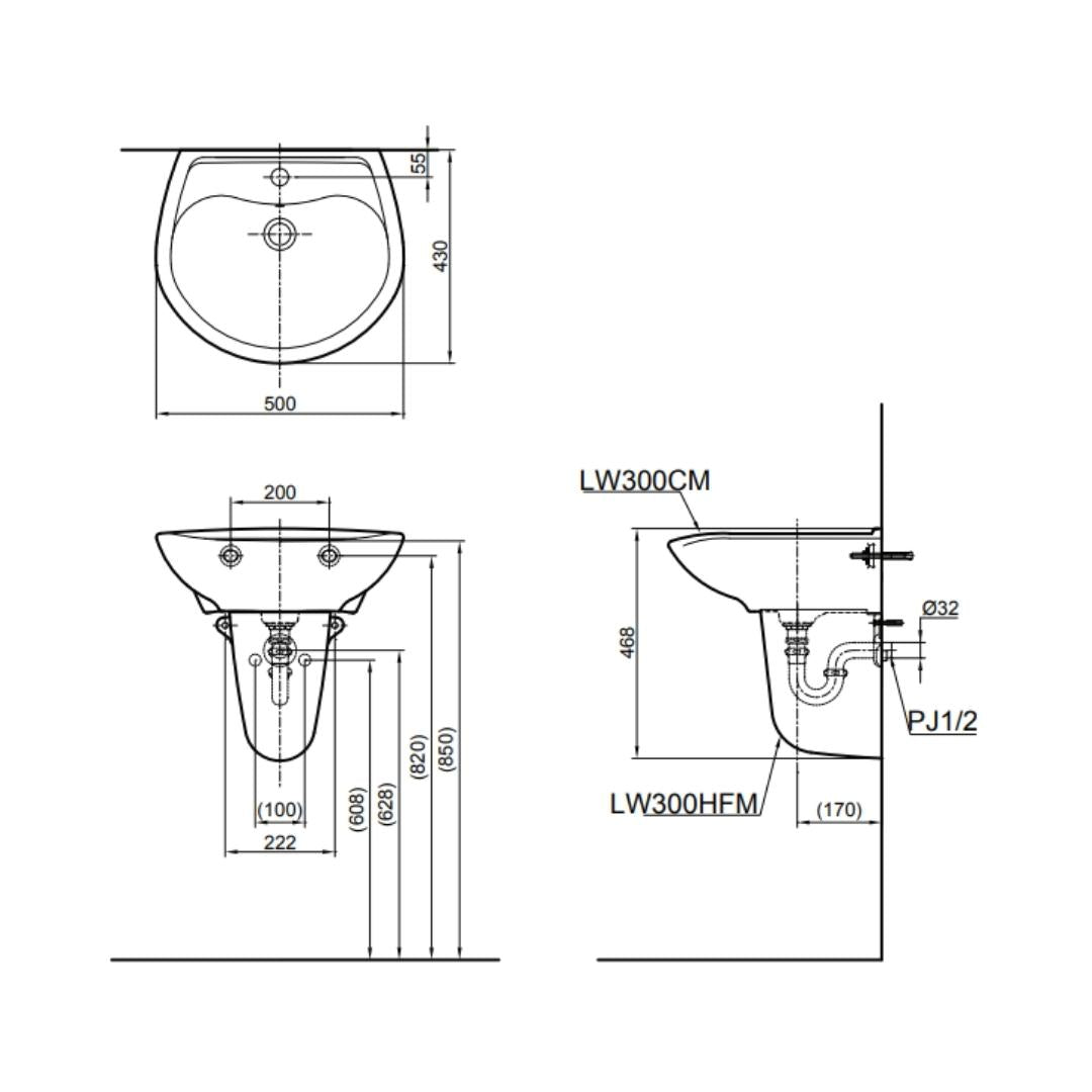 LW300CM#NW1+LW300HFM#NW1