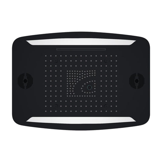 Colston Multi Flow Overhead Shower MARINO CX BM - Black Matt