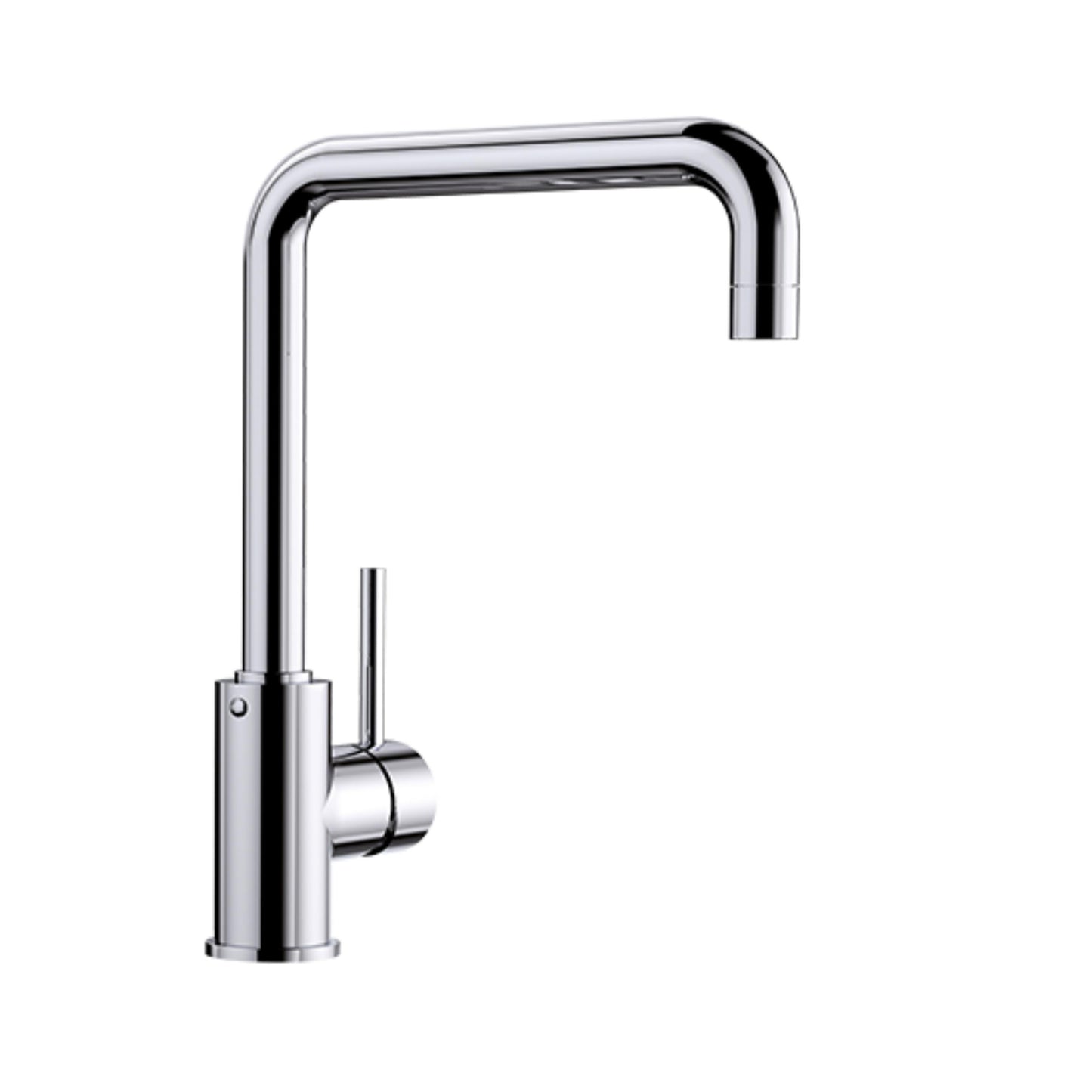 Hafele Table Mounted Regular Kitchen Sink Mixer Blanco MILI with Swinging Spout in Chrome Finish
