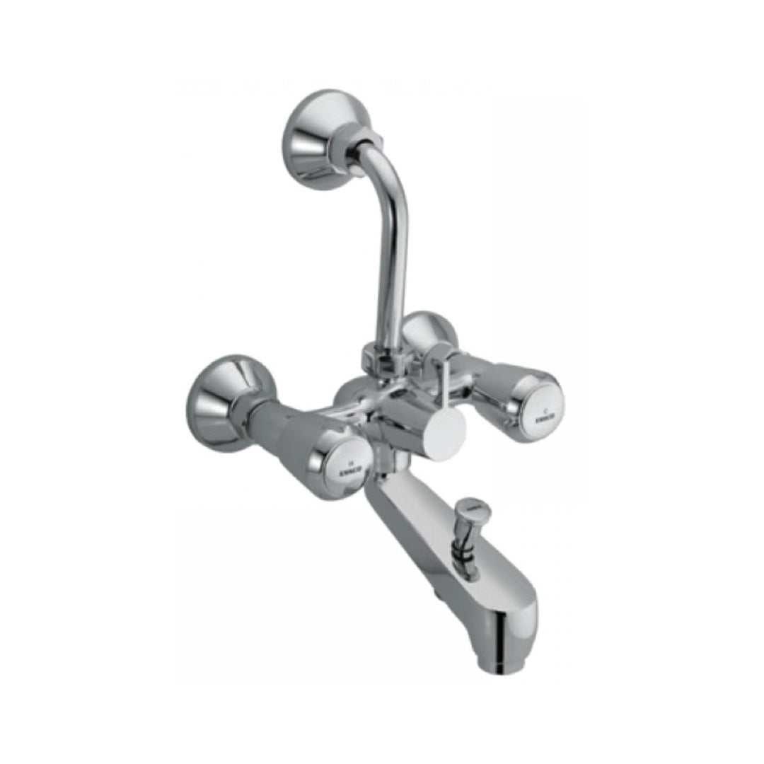 Essco 3 Way Wall Mixer Marvel MQT-CHR-519KN - Chrome Finish