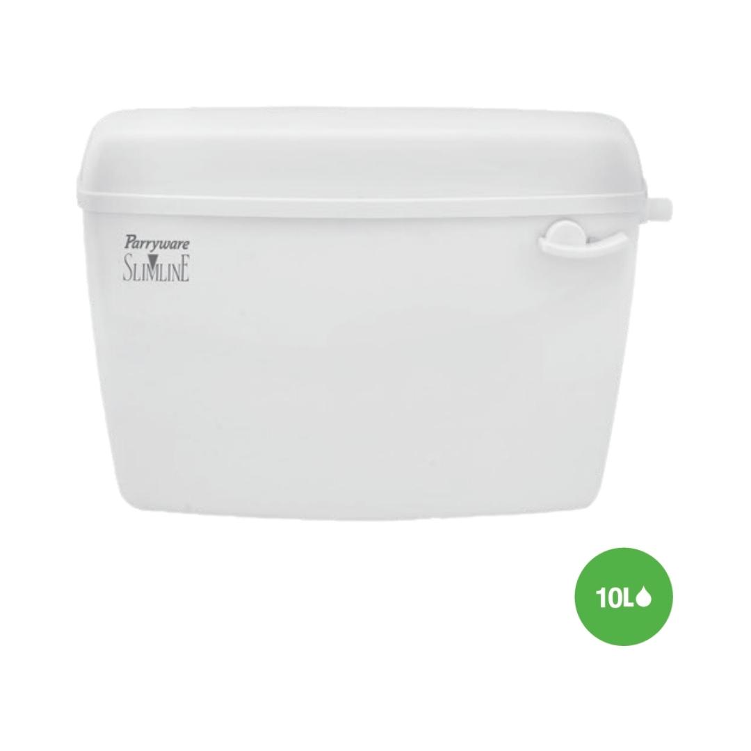 Parryware Standard External Wall Mounted Cistern Without Frame E8297 - White
