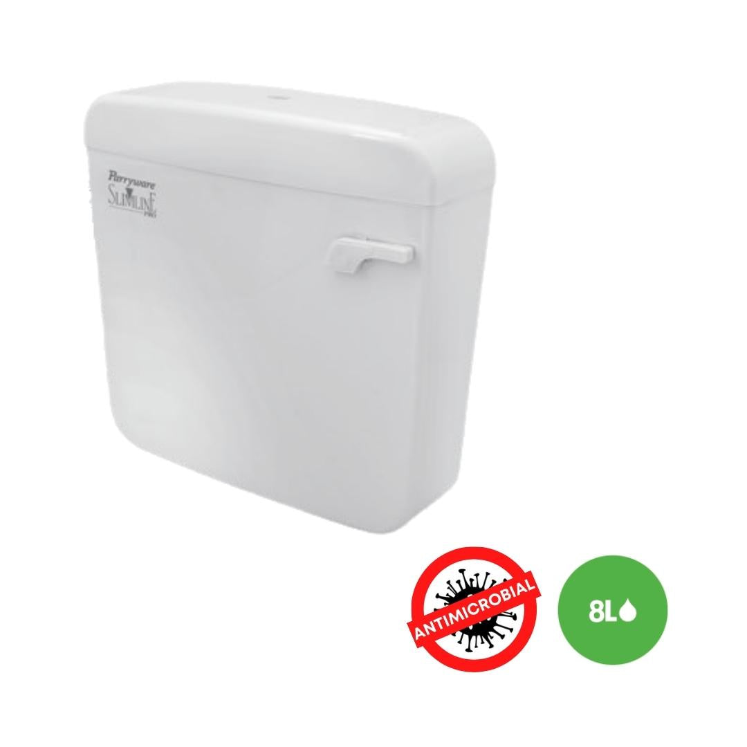 Parryware Nova External Wall Mounted Cistern Without Frame E8325 - White