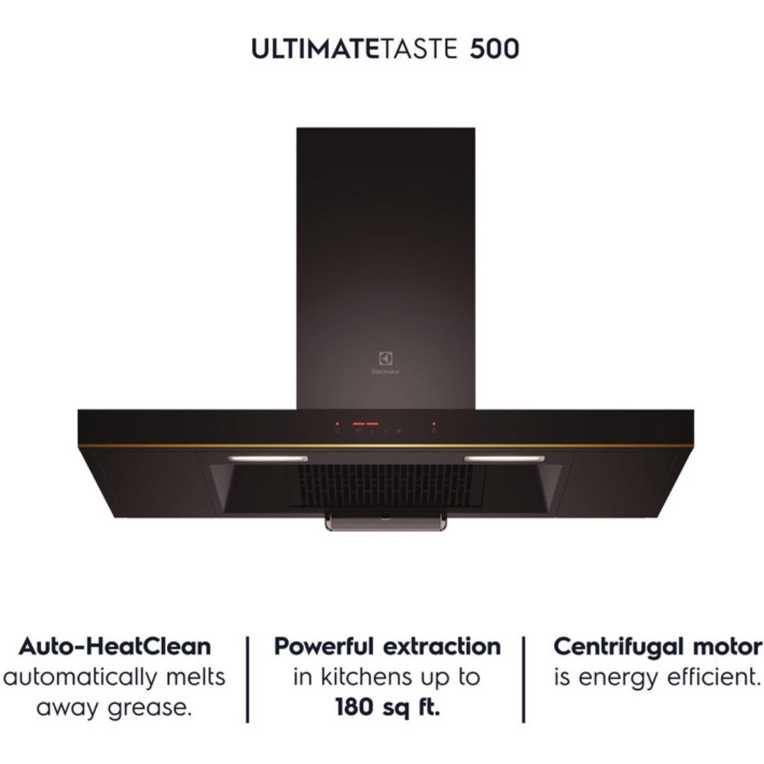 Electrolux 90 cm Wall Mounted Chimney UltimateTaste 500 Series ECT9281G