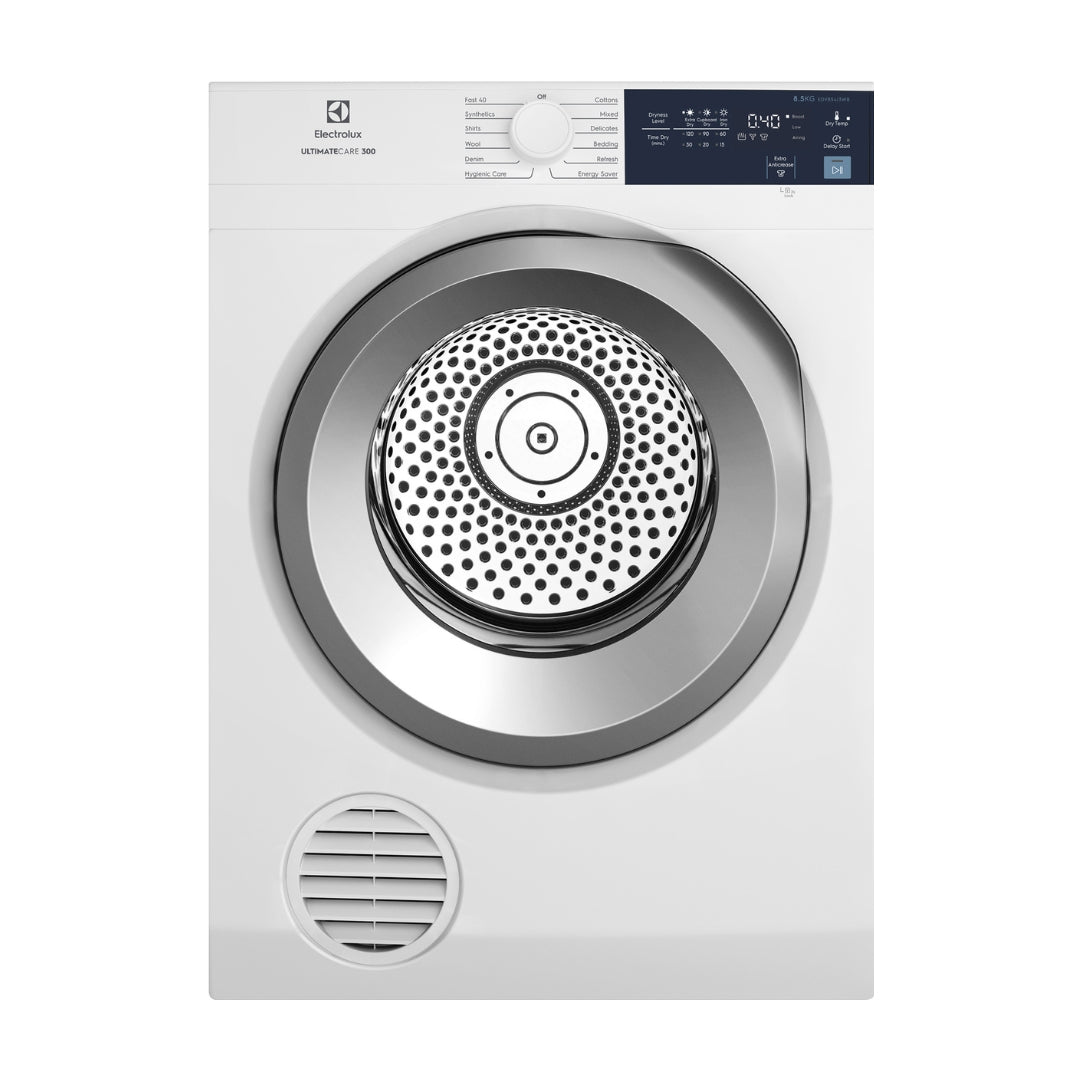 Electrolux Fully Automatic Front Loader 8.5 Kg Dryer UltimateCare 300 EDV854J3WB