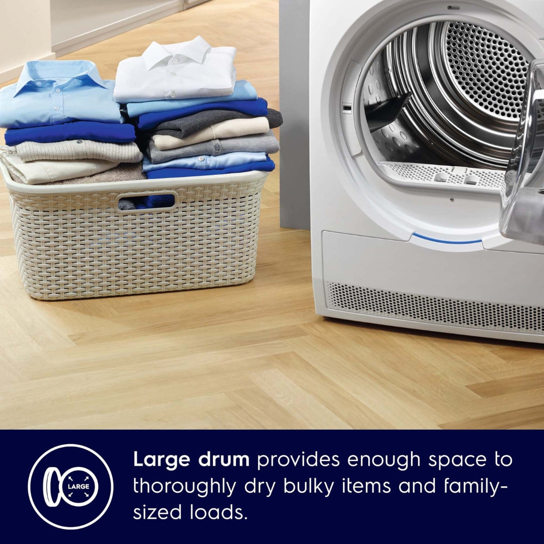Electrolux Fully Automatic Front Loader 8.5 Kg Dryer UltimateCare 300 EDV854J3WB