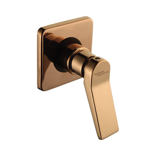 Hindware Basin Area Stop Valve Edge Rose Gold F410007RGD - Rose Gold