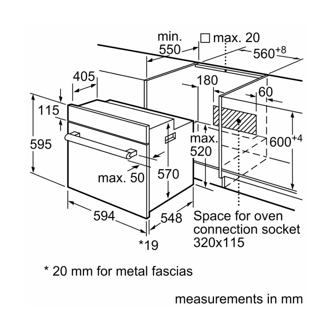 Bosch Built In Oven HBF532BA0I + Bosch Built-In Microwave Series 6 BEL553MB0I + Bosch 90 cm Wall Mounted Chimney DWB98IJ60I + Bosch 90 cm 4 Burner Hob Series 6 True Brass 3D PNF9B6G20I