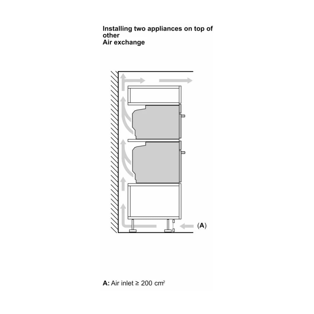 Bosch Built In Oven With Air Fryer HBG7341B1 + Bosch Built-In Microwave Series 6 BEL553MB0I + Bosch 90 cm Wall Mounted Chimney DWK98IJ60I + Bosch 90 cm 4 Burner Hob Series 6 True Brass 3D PNF9B6G20I