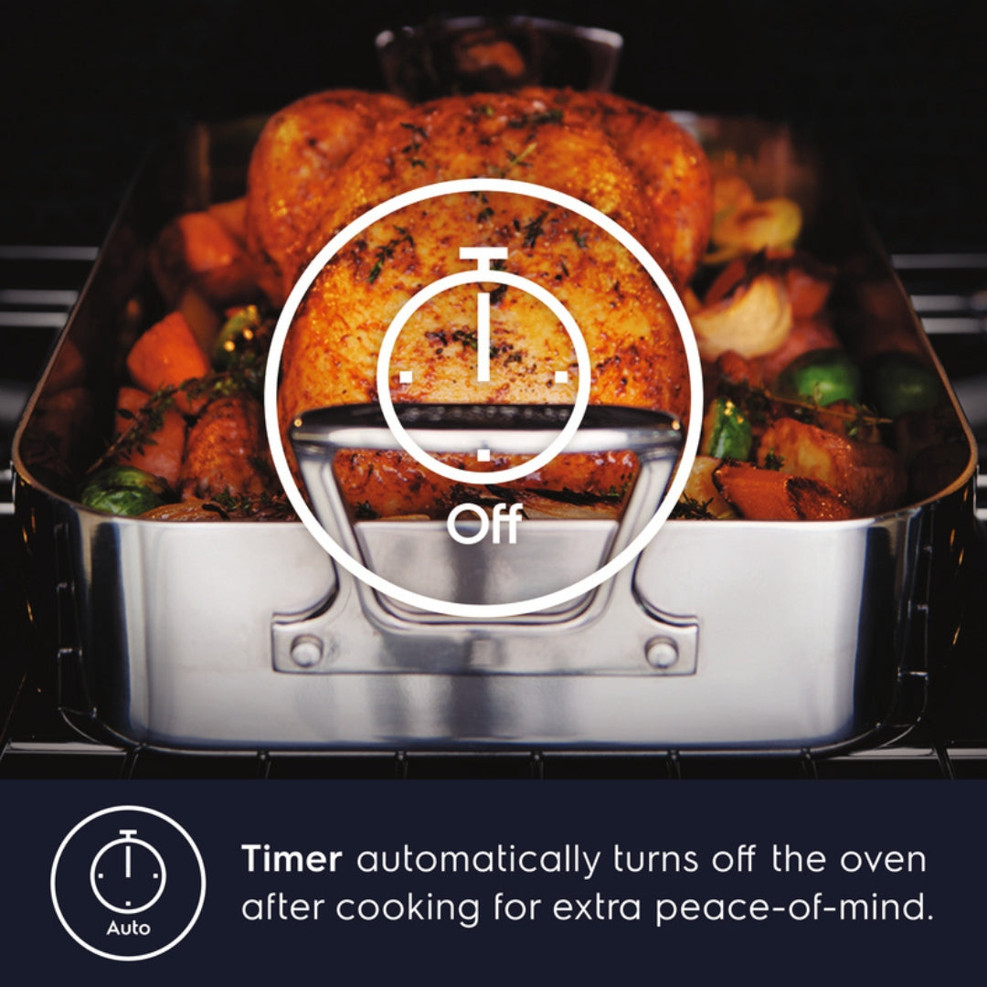 Electrolux Built In Oven UltimateTaste 300 KOHLH00KA + Electrolux Built-In Microwave UltimateTaste 500 EMSB25XG