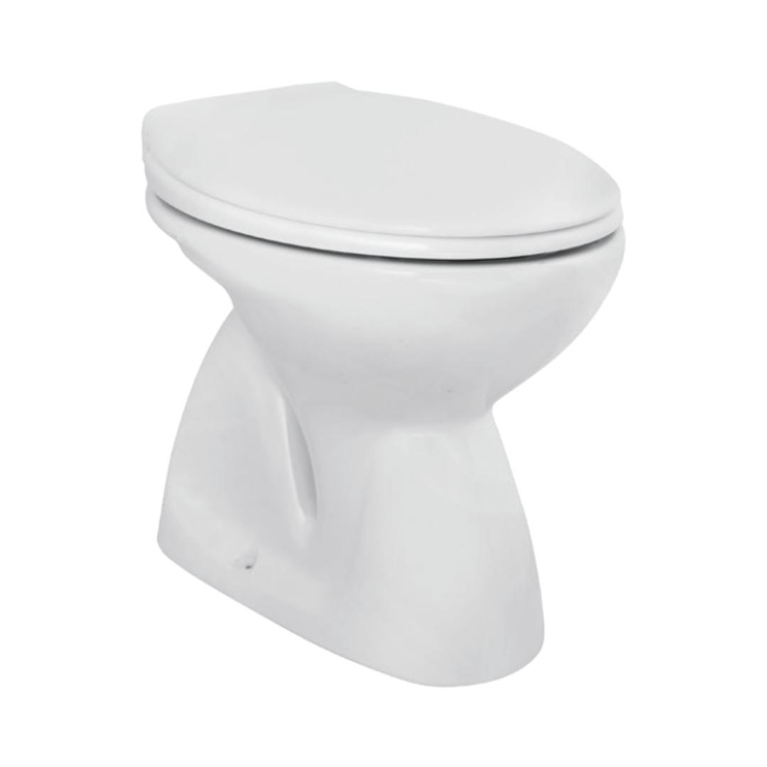 Parryware Floor Mounted White Closet WC Niagara EWC Set NIAGARA EWC SET C0252 with S-Trap