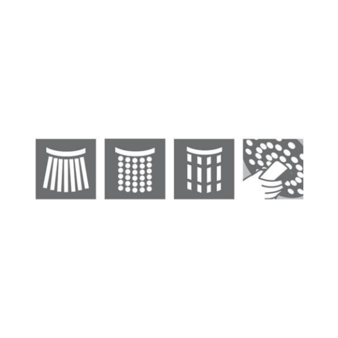 Jaquar Multi Flow Overhead Shower OHS-CHR-1799 - Chrome