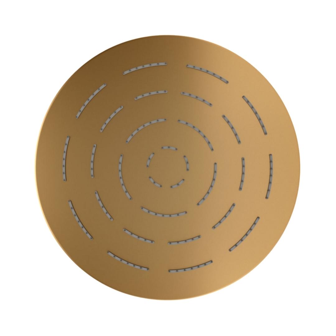 Jaquar Single Flow Overhead Shower OHS-GMP-1633PD - Gold Matt PVD