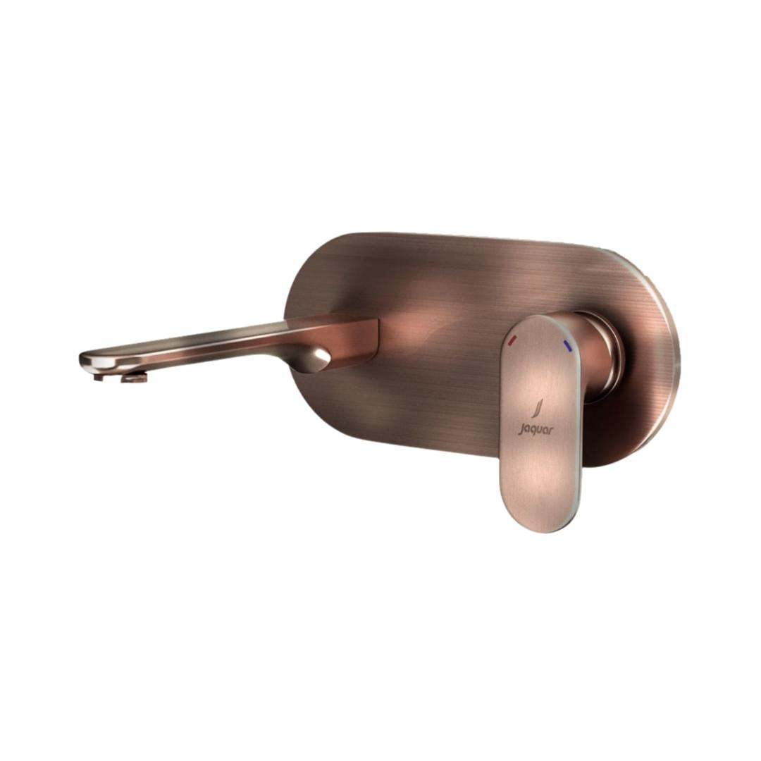 Jaquar Wall Mounted Basin Mixer Opal Prime OPP-ACR-15233NKPM - Antique Copper