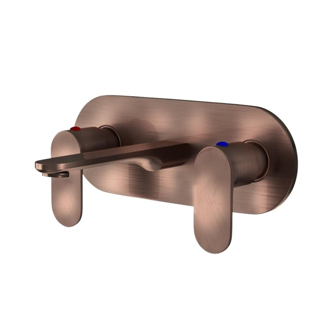 Jaquar Wall Mounted Basin Mixer Opal Prime OPP-ACR-15433PM - Antique Copper