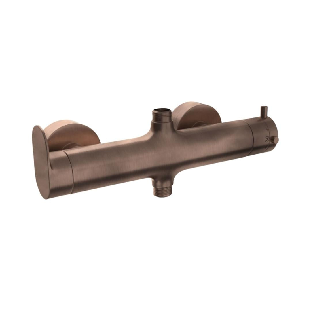 Jaquar 2 Way Thermostatic Mixer Opal Prime OPP-ACR-15653PM Normal Flow - Antique Copper Finish