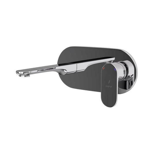 Jaquar Wall Mounted Basin Mixer Opal Prime OPP-BCH-15233NKPM - Black Chrome