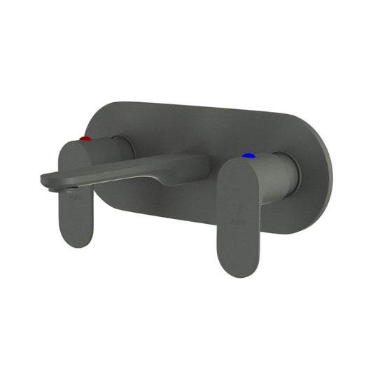 Jaquar Wall Mounted Basin Mixer Opal Prime OPP-GRF-15433PM - Graphite