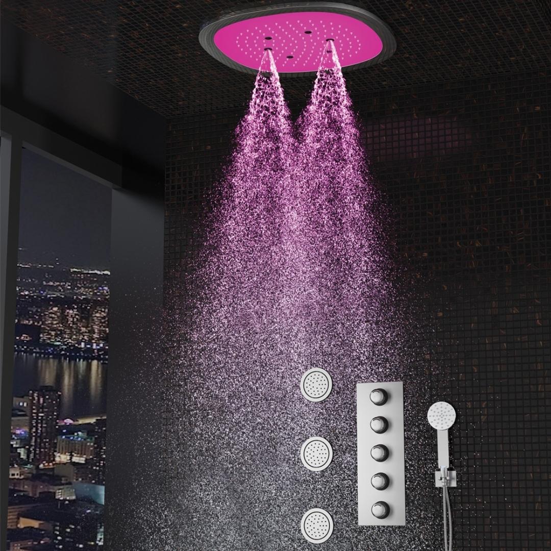Colston Multi Flow Overhead Shower ORLANDO - Chrome