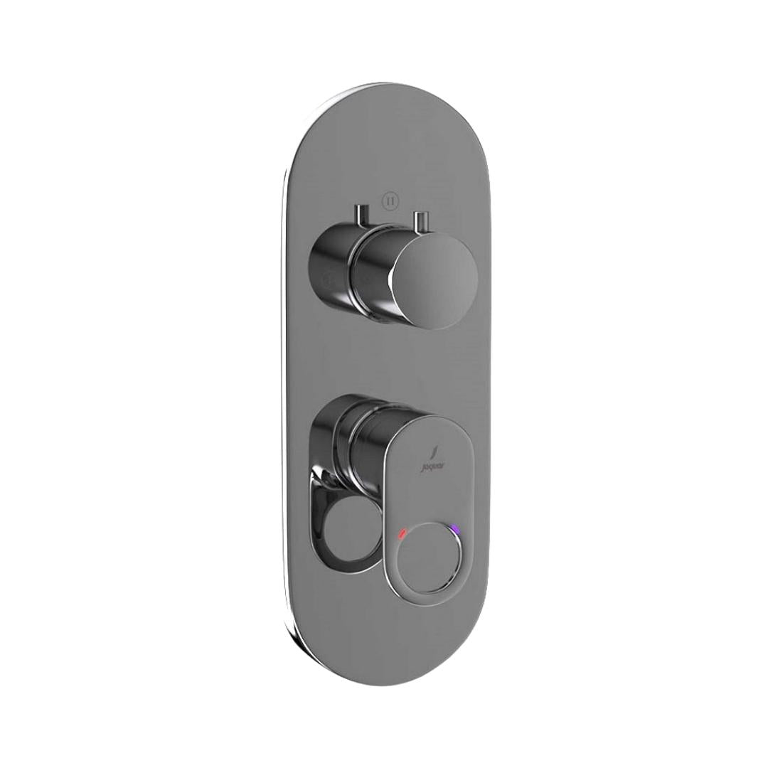 Jaquar 3 Way Diverter Ornamix Prime ORP-BCH-10783NKPM Normal Flow - Black Chrome Finish
