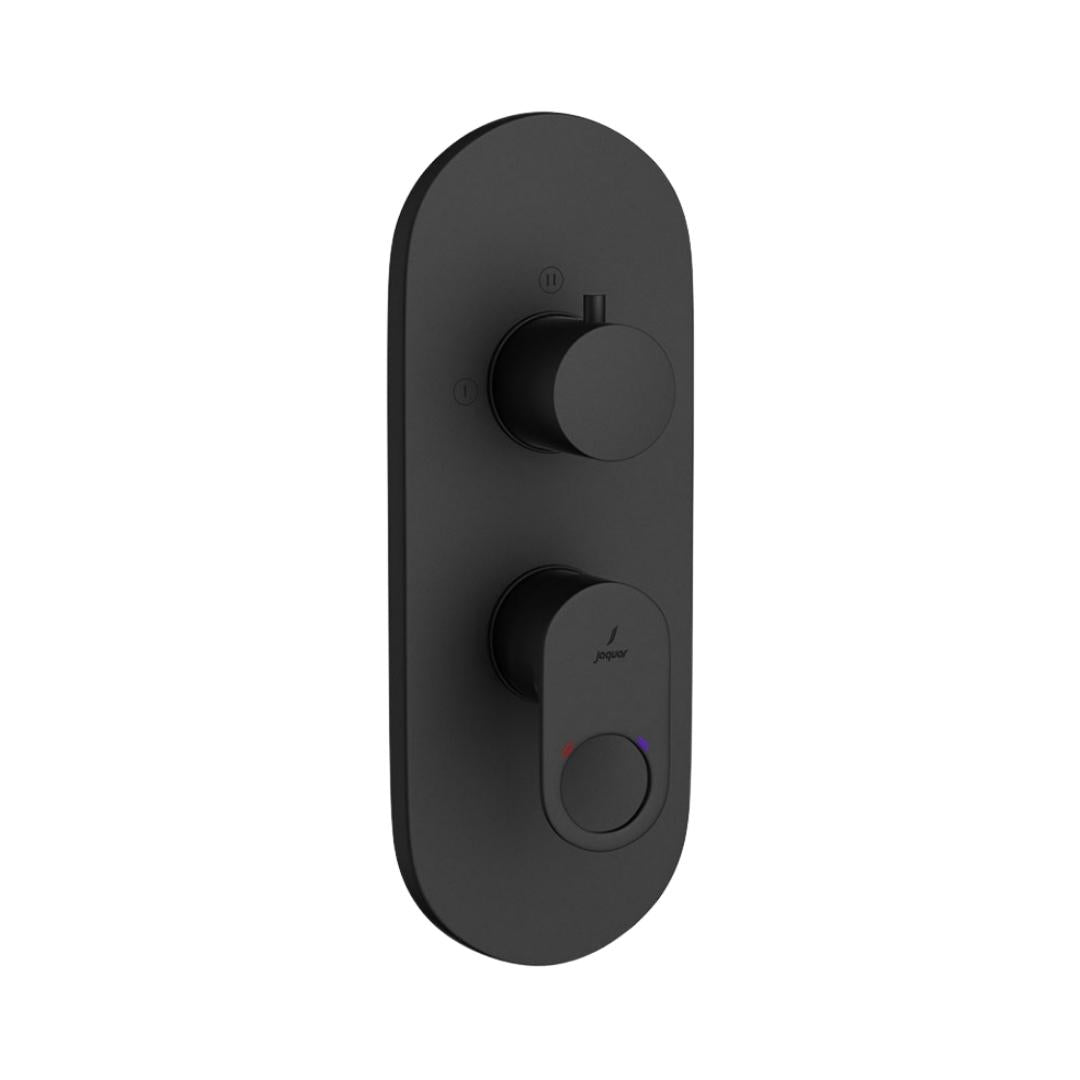 Jaquar 3 Way Diverter Ornamix Prime ORP-BLM-10783NKPM Normal Flow - Black Matt Finish
