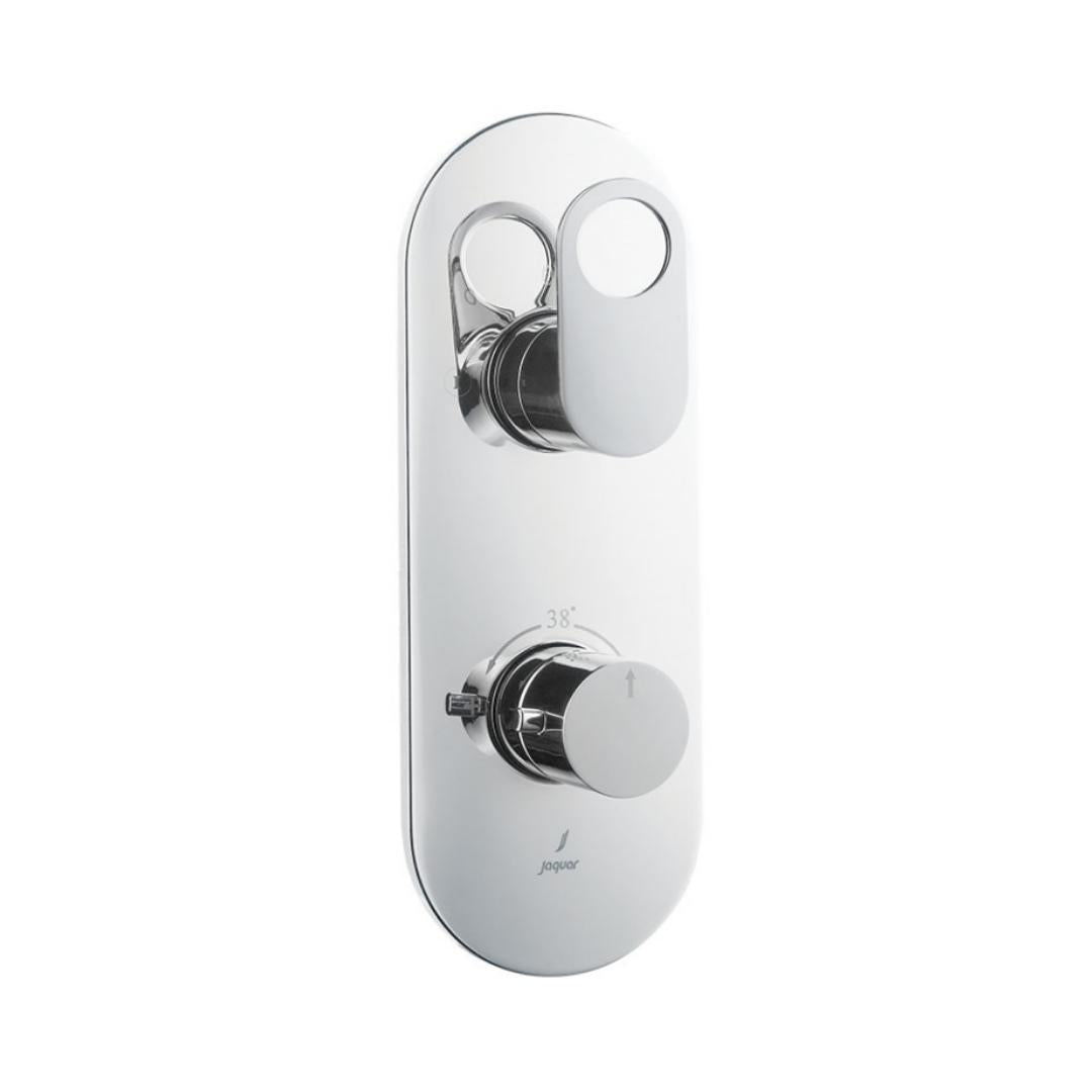 Jaquar 2 Way Thermostatic Diverter Ornamix Prime ORP-CHR-10681KPM Normal Flow - Chrome Finish