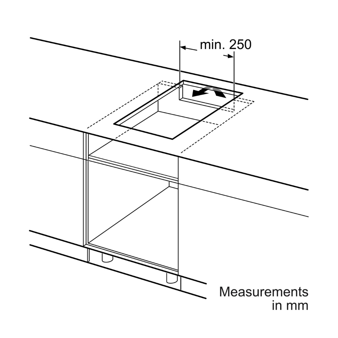 Bosch 2 Zones Induction Hob PXX375FB5I