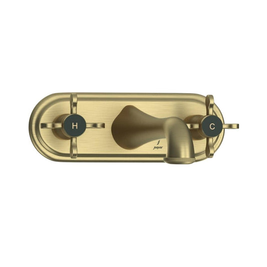 Jaquar Wall Mounted Basin Mixer Queens Prime QQP-ABR-7433PM - Antique Bronze