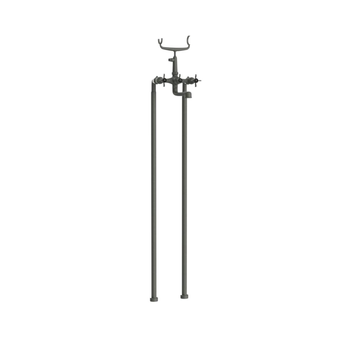 Jaquar 2 Way Bath Tub Filler Queens Prime QQP-GRF-7271PMHL Normal Flow - Graphite Finish