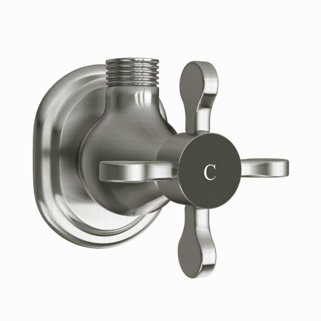 Jaquar Basin Area Angle Valve Queens Prime QQP-SSF-7053PM - Stainless Steel