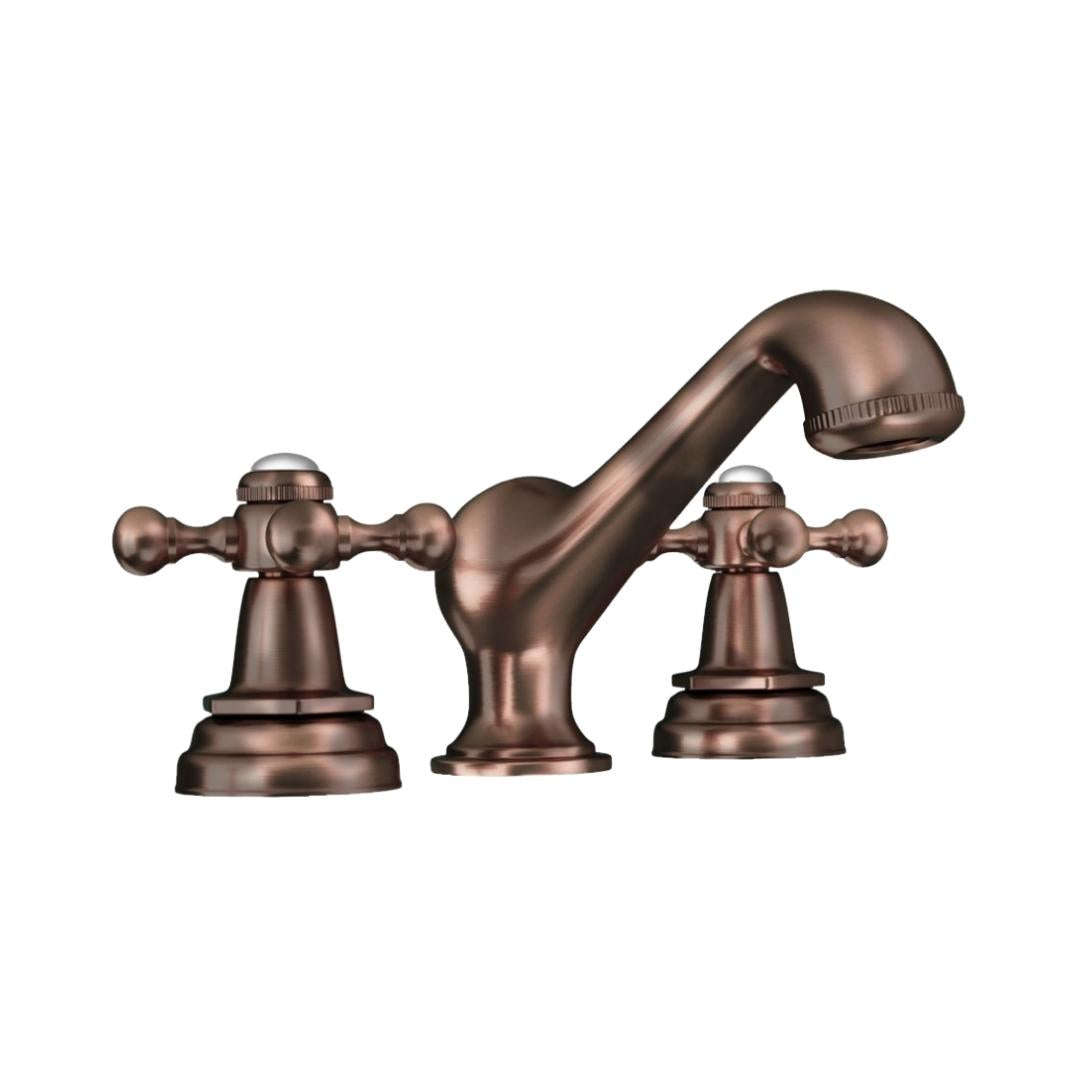 Jaquar Table Mounted Regular Basin Mixer Queens QQT-ACR-7189 - Antique Copper