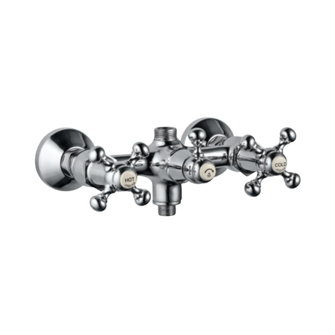 Jaquar 2 Way Wall Mixer Queen's QQT-CHR-7215 Normal Flow - Chrome Finish