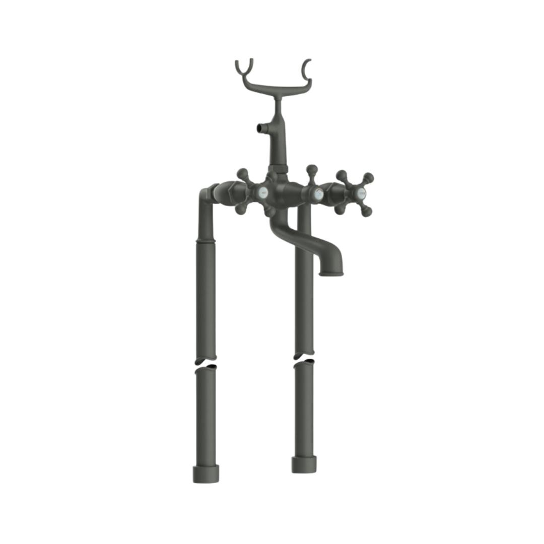 Jaquar 2 Way Bath Tub Filler Queen's QQT-GRF-7271HL Normal Flow - Graphite Finish