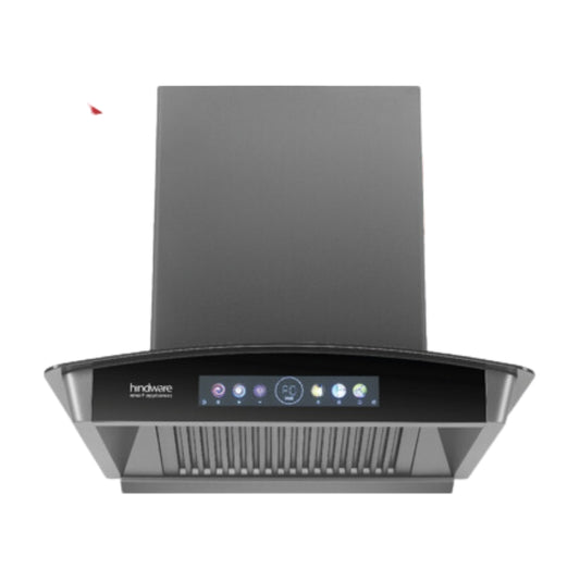 Hindware 90 cm Wall Mounted Chimney Auto Clean Hoods Series RAYLENE 90 CM