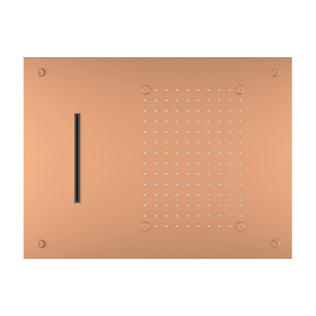Colston Multi Flow Overhead Shower BRISBANE MIST RG - Rose Gold