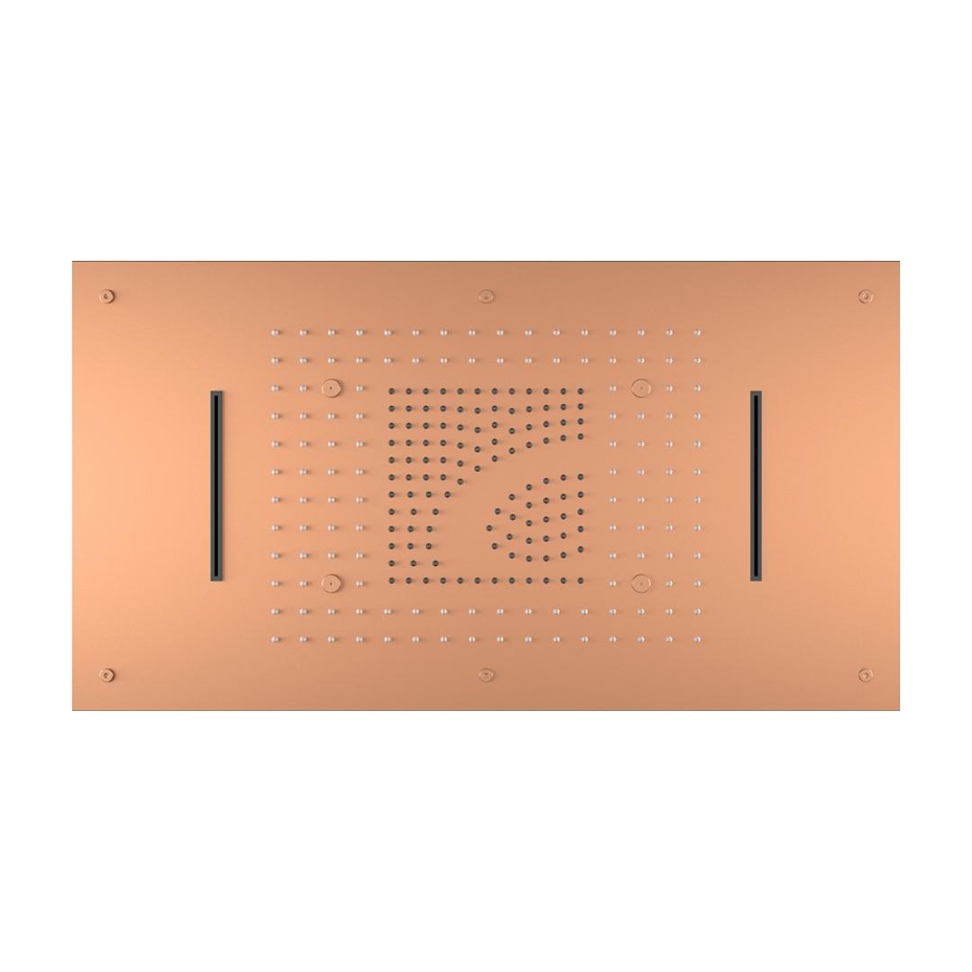 Colston Multi Flow Overhead Shower WALK MIST RG - Rose Gold